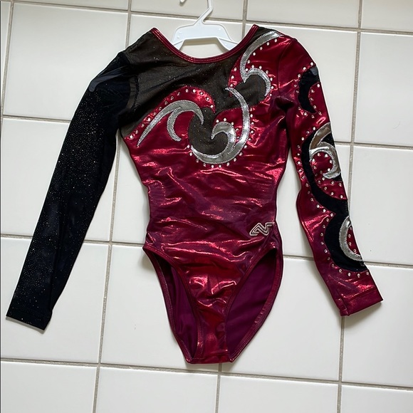 GYMNASTICS LEOTARD long sleeve - Picture 1 of 3